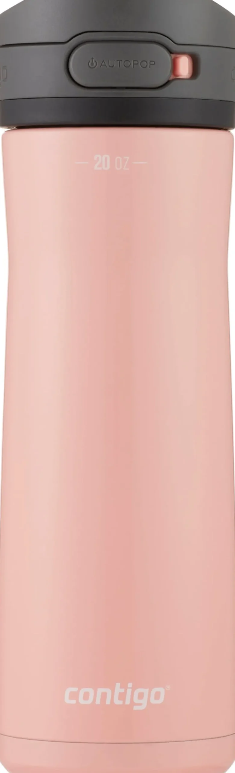 Contigo Jackson Chill Autopop Vacuum-Insulated Water Bottle 590 ml Pink Lemonade