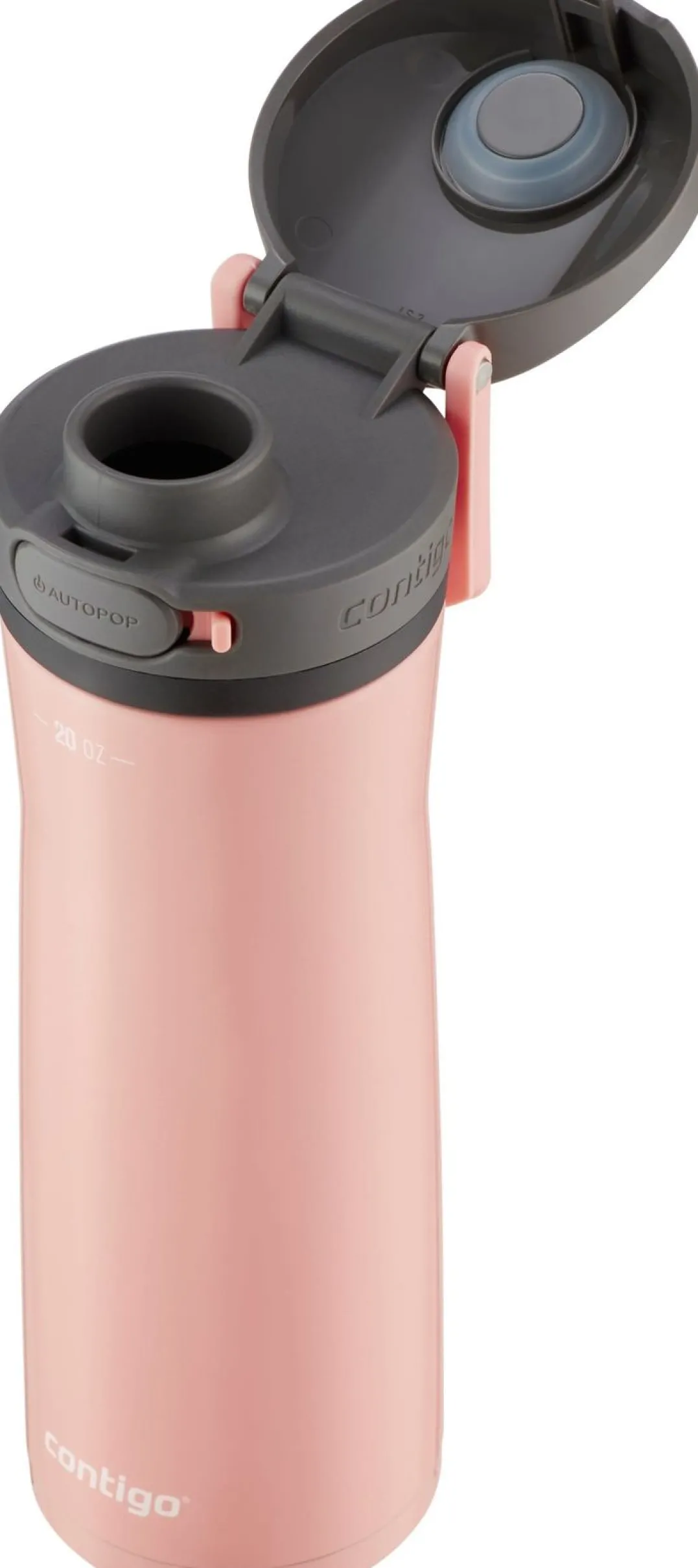 Contigo Jackson Chill Autopop Vacuum-Insulated Water Bottle 590 ml Pink Lemonade