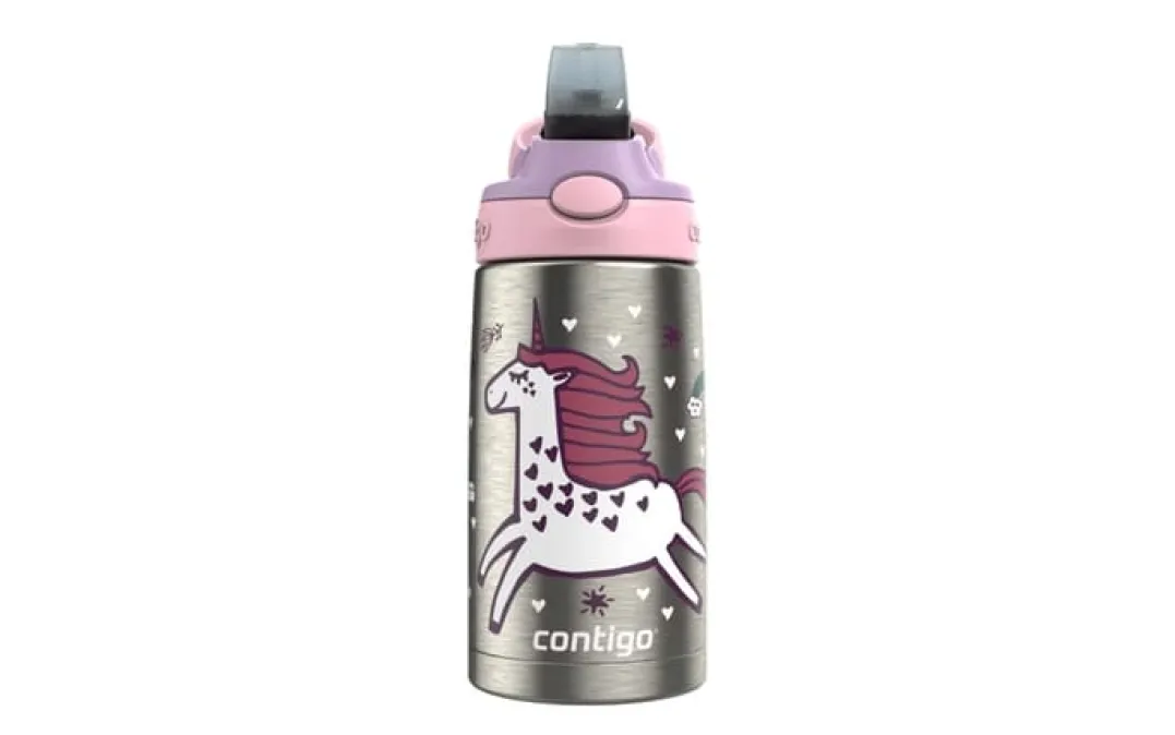 Contigo Kids Cleanable Ss Strawberry Unicorn