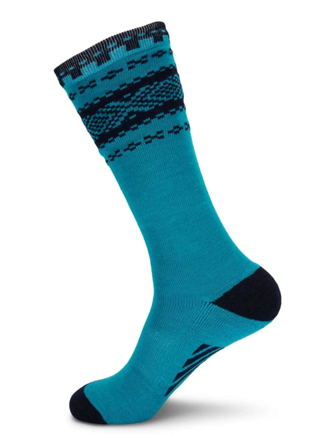 Dale of Norway Cortina Knee Sock Turquoise Navy