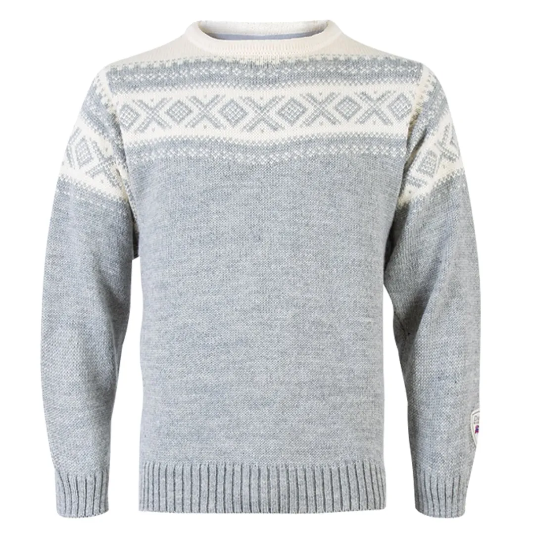 Dale of Norway Cortina 1956 Unisex Sweater Light Charcoal Mel Off/White