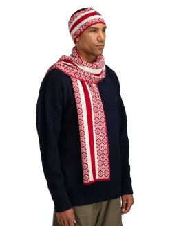 Dale of Norway Kvitegga Headband Raspberry Offwhite