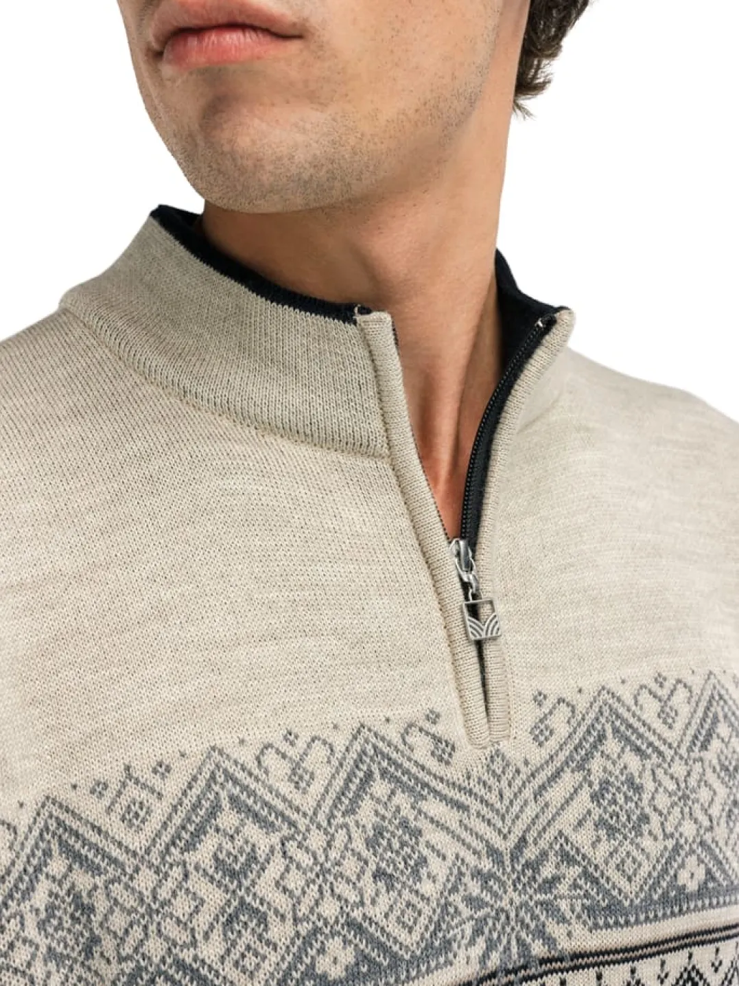 Dale of Norway Men's Moritz Sweater Black Sandstone
