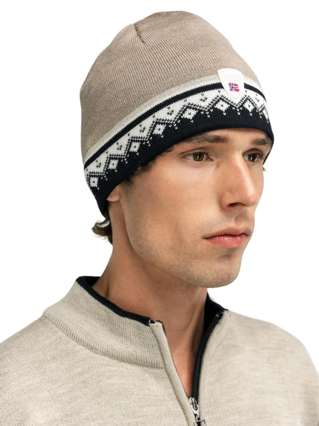 Dale of Norway Moritz Hat Mountainstone Offwhite