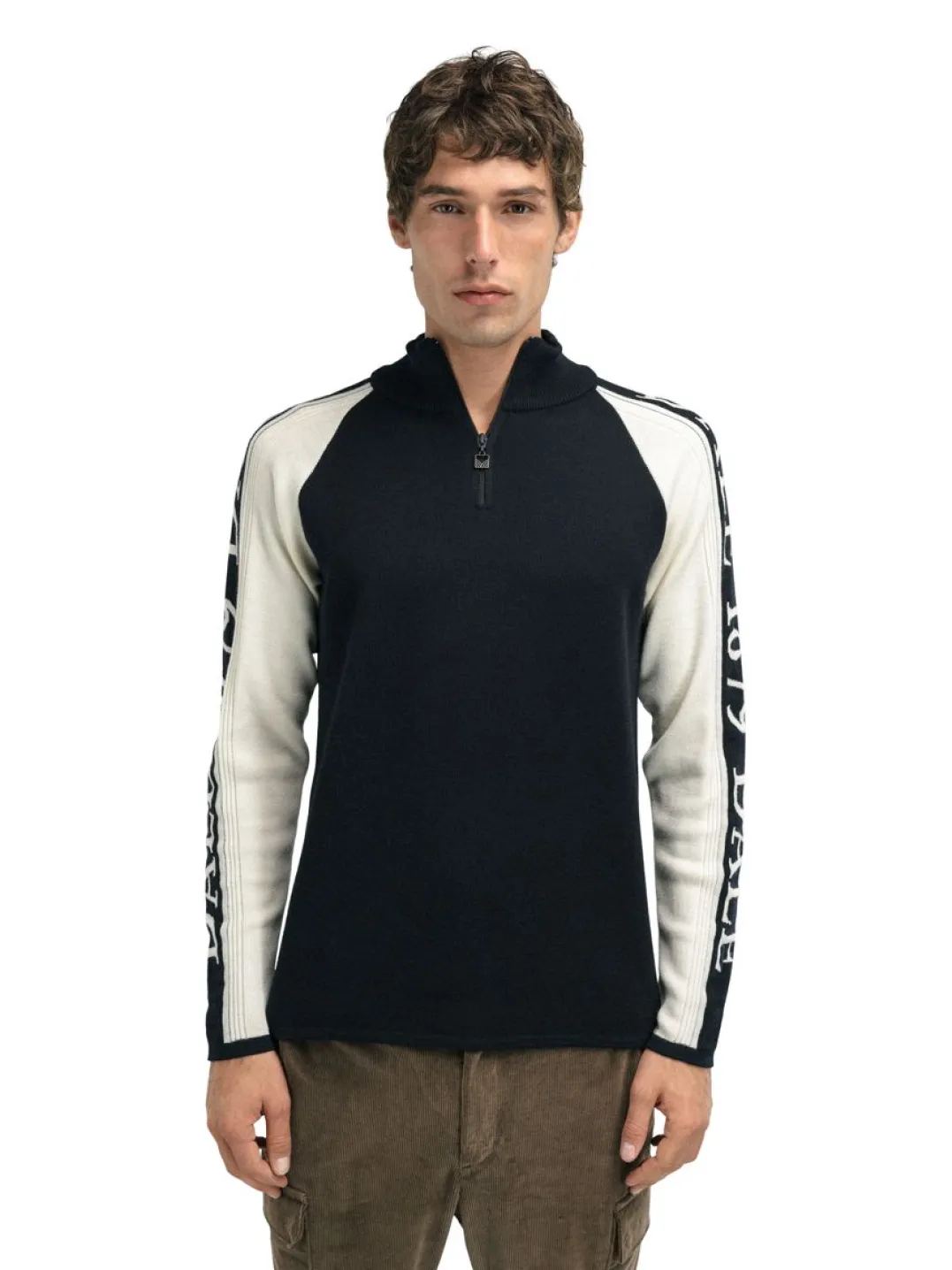 Dale of Norway Skarstind 1879 Masc Sweater Black Offwhite