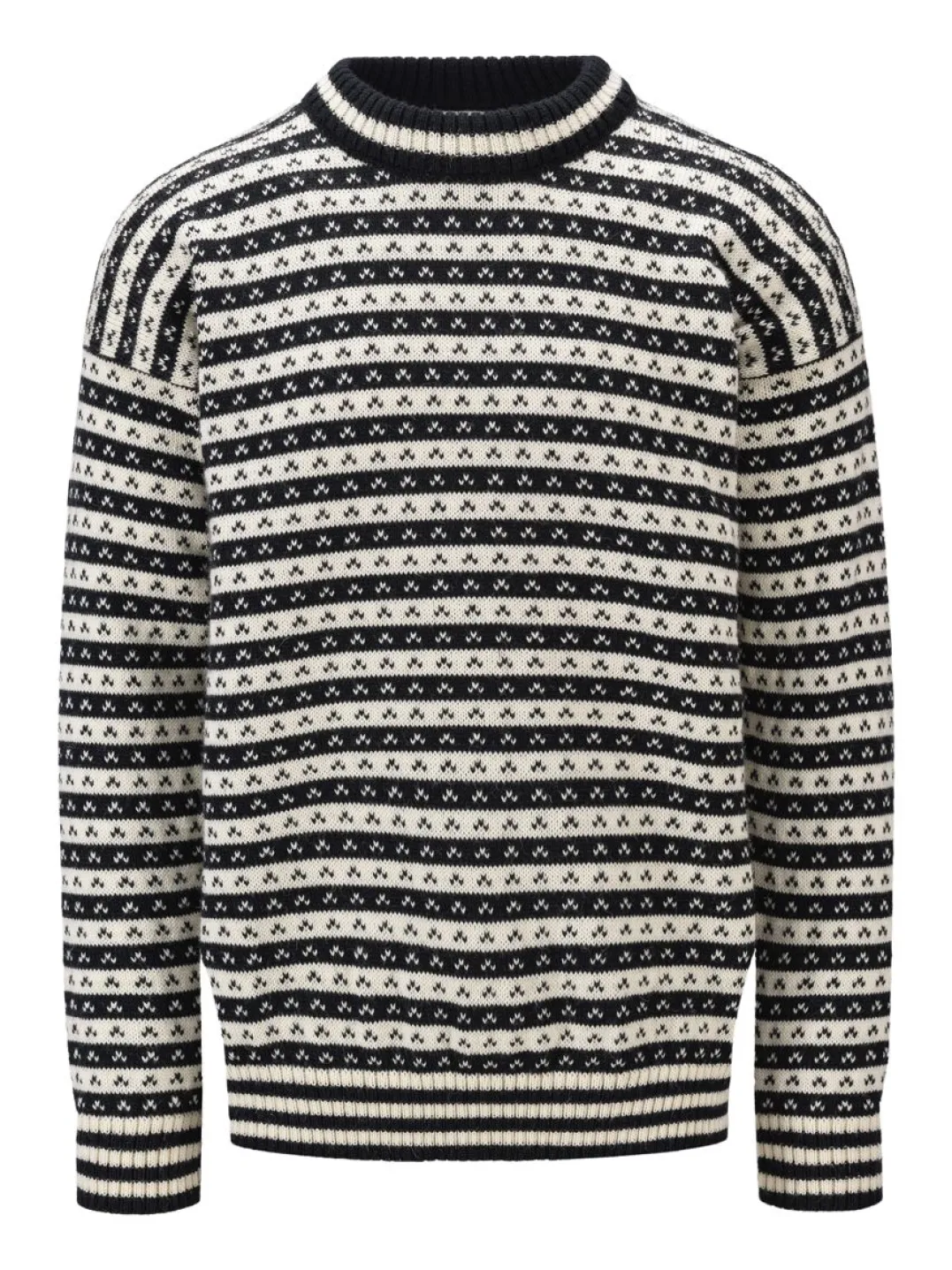Dale of Norway Skipsleia Unisex Sweater Black Offwhite