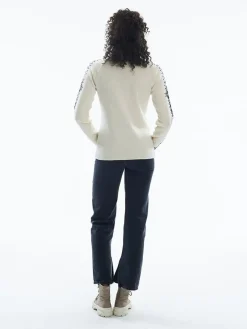 Dale of Norway Women's Geilo Sweater Offwhite Black