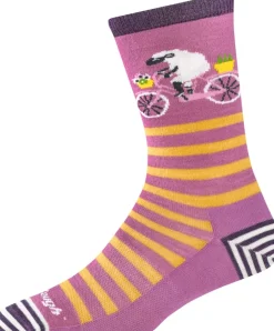 Darn Tough Animal Haus Crew Lightweight Lilac