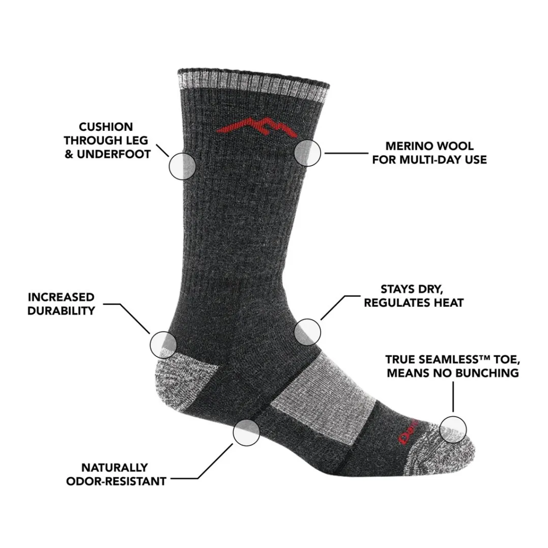 Darn Tough Men's Hiker Boot Sock Full Cushion Walnut