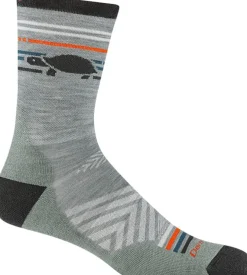 Darn Tough Men's Pacer Micro Crew Ultra-Lightweight With Cushion Seafoam