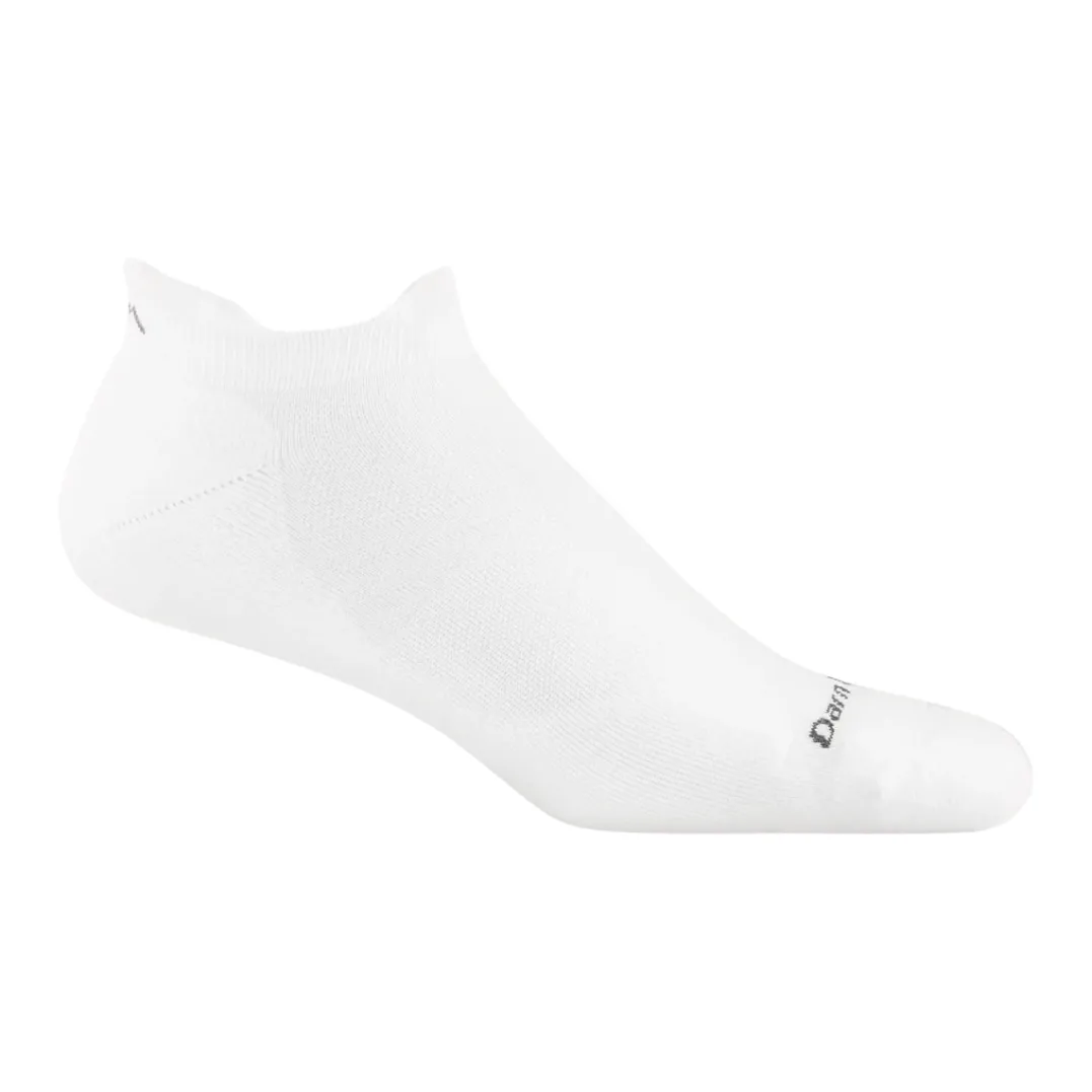 Darn Tough Men's Run No Show Tab Ultra-Lightweight White