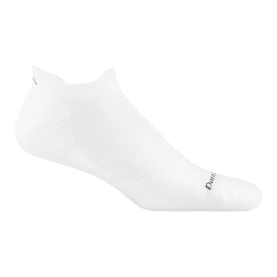Darn Tough Men's Run No Show Tab Ultra-Lightweight White