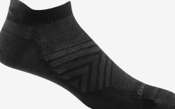 Darn Tough Men's Run No Show Tab Ultra-Lightweight Black