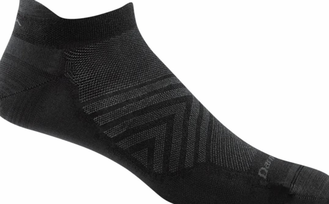 Darn Tough Men's Run No Show Tab Ultra-Lightweight Black