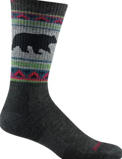 Darn Tough Vangrizzle Boot Midweight With Cushion Charcoal