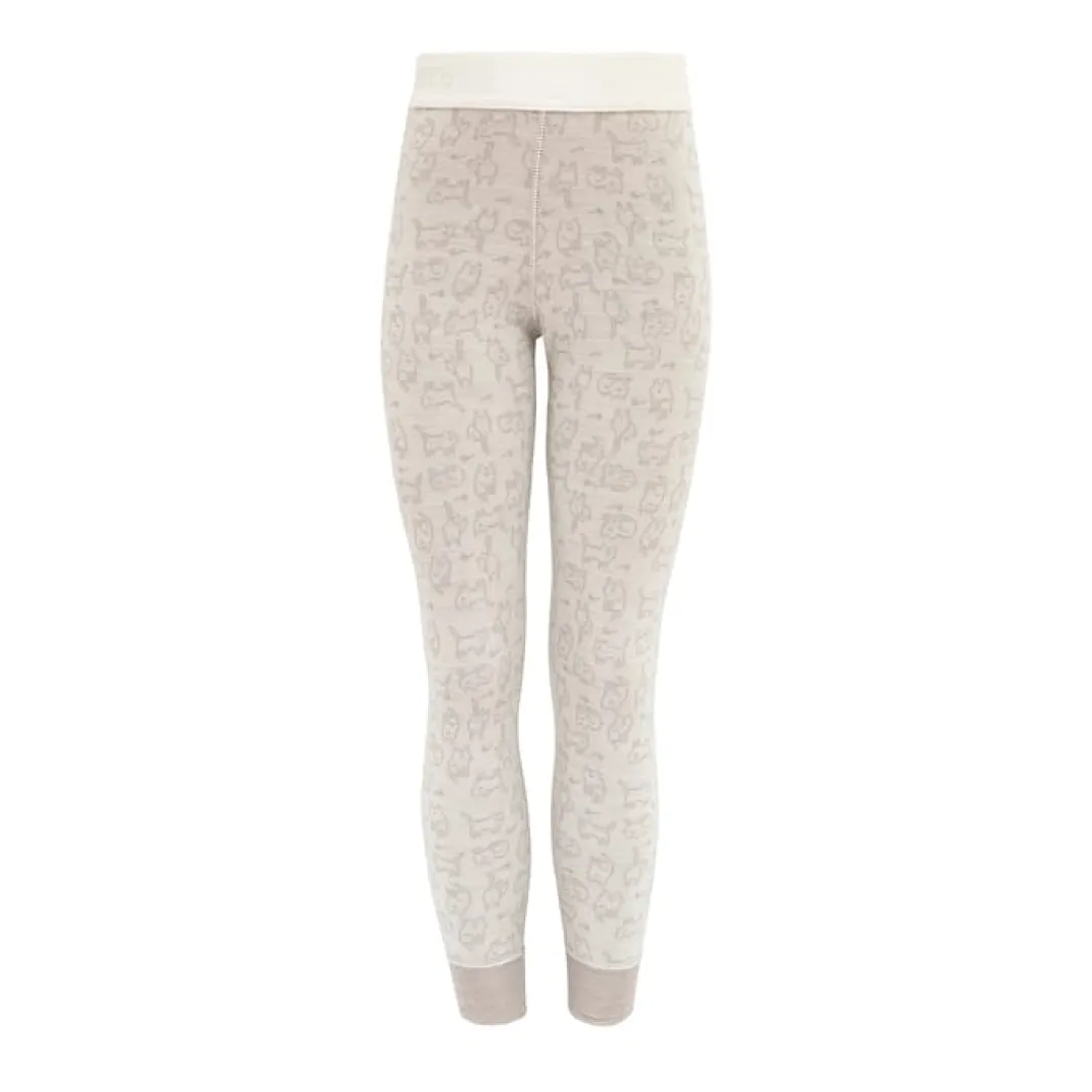 Devold Duo Active Merino Longs Kid Raw White