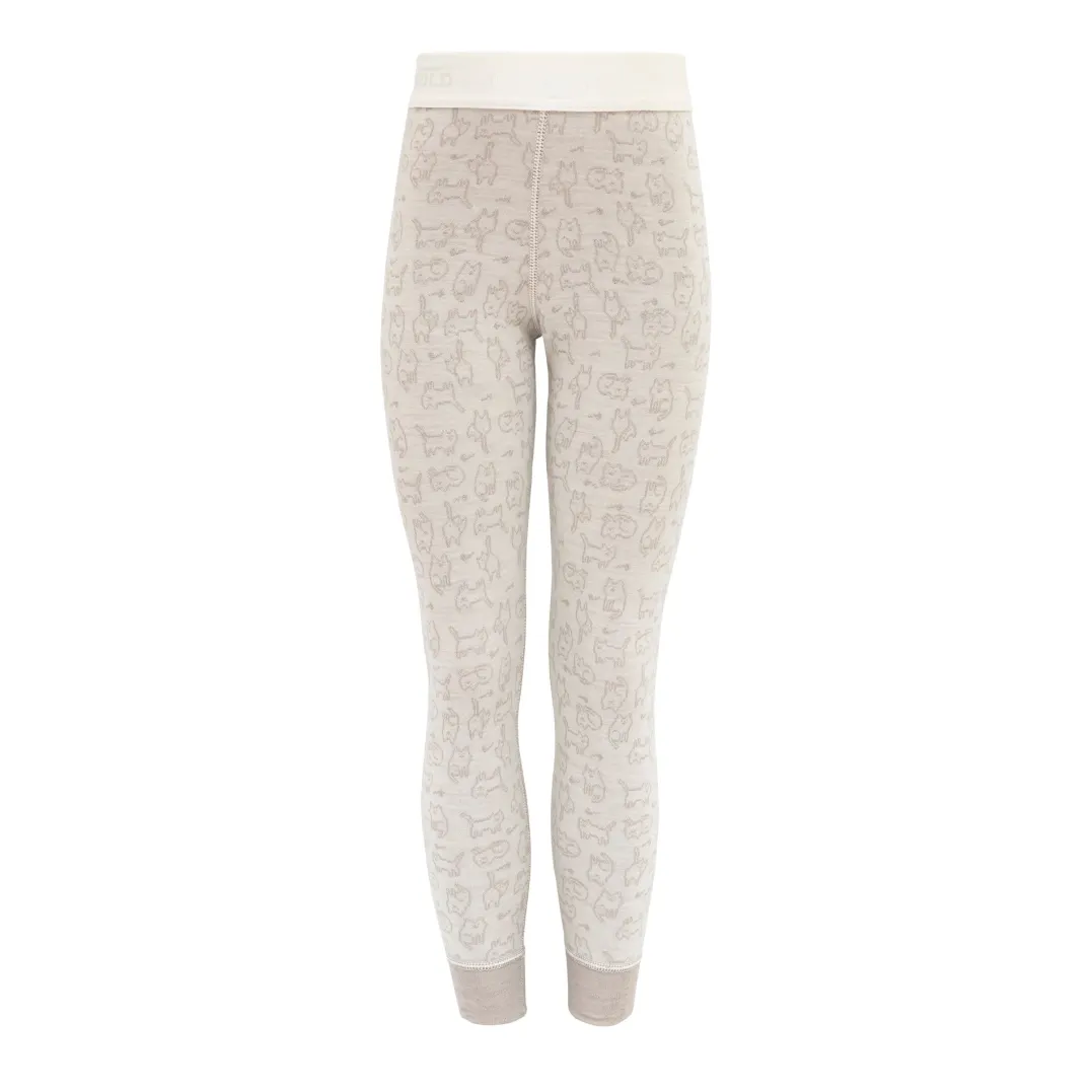 Devold Duo Active Merino Longs Kid Raw White