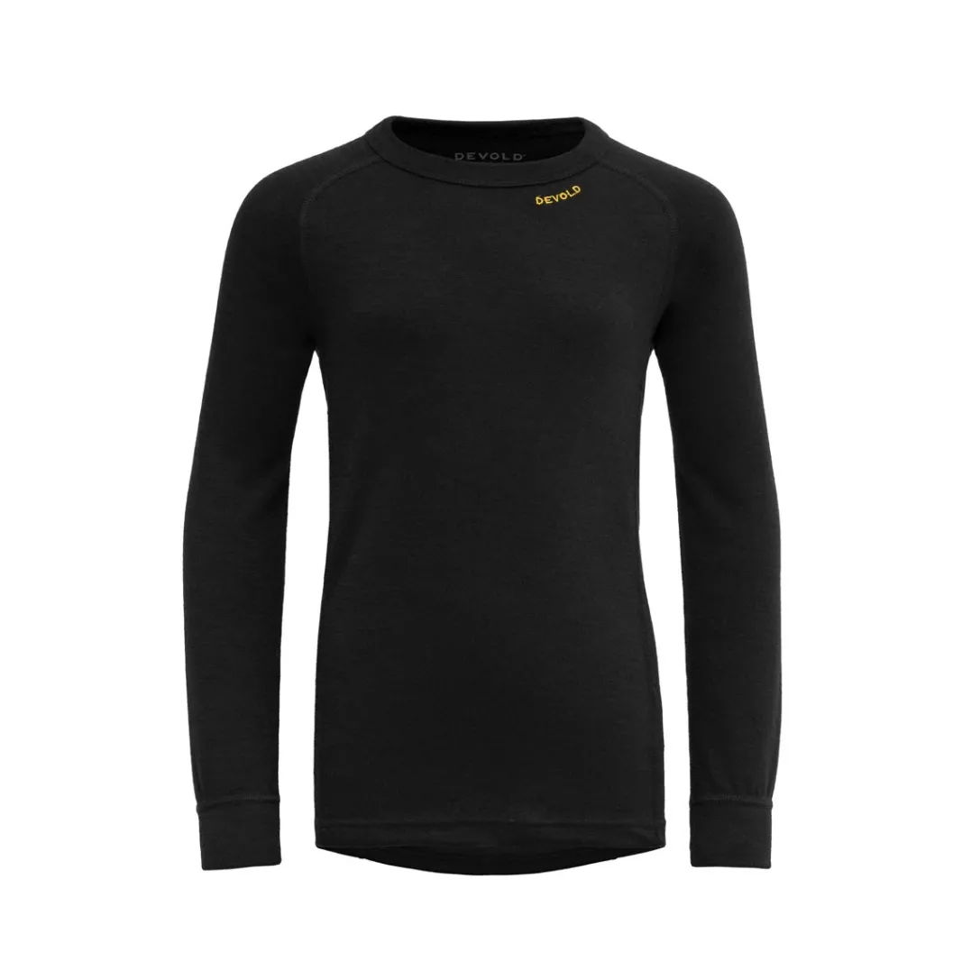 Devold Duo Active Merino Shirt Jr Black