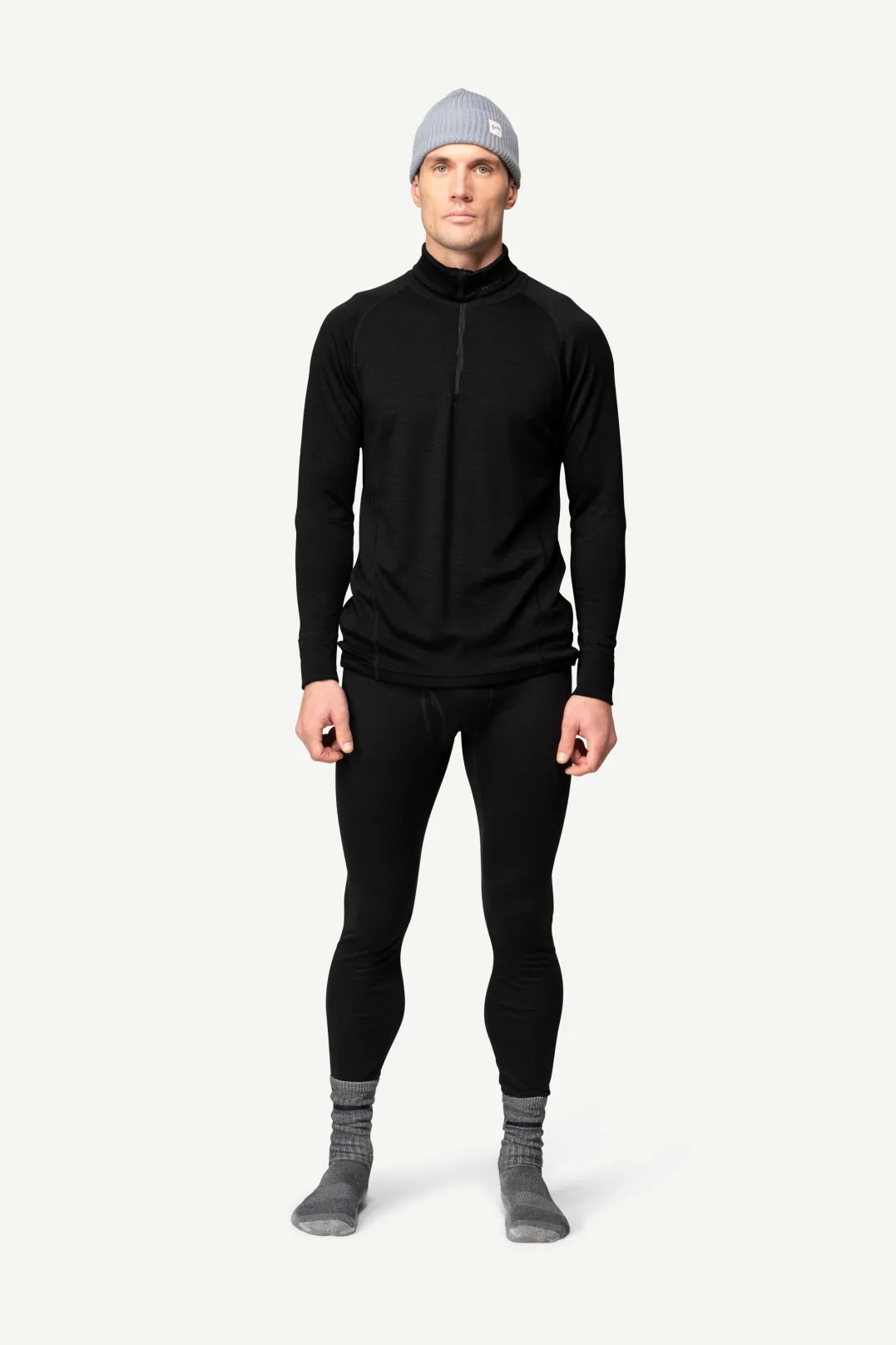 Devold Duo Active Merino 205 Z.Neck Man Black