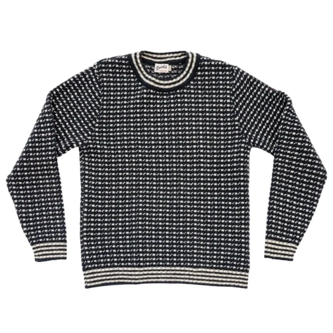 Devold Islender Refined Sweater Ink/offwhite