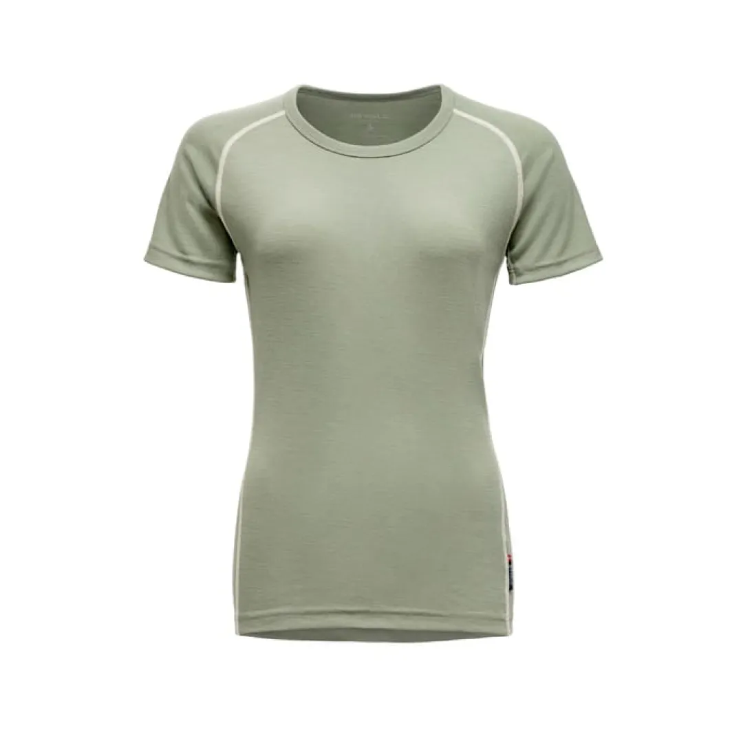 Devold Lauparen Merino 190 Base Tee Wmn Fog
