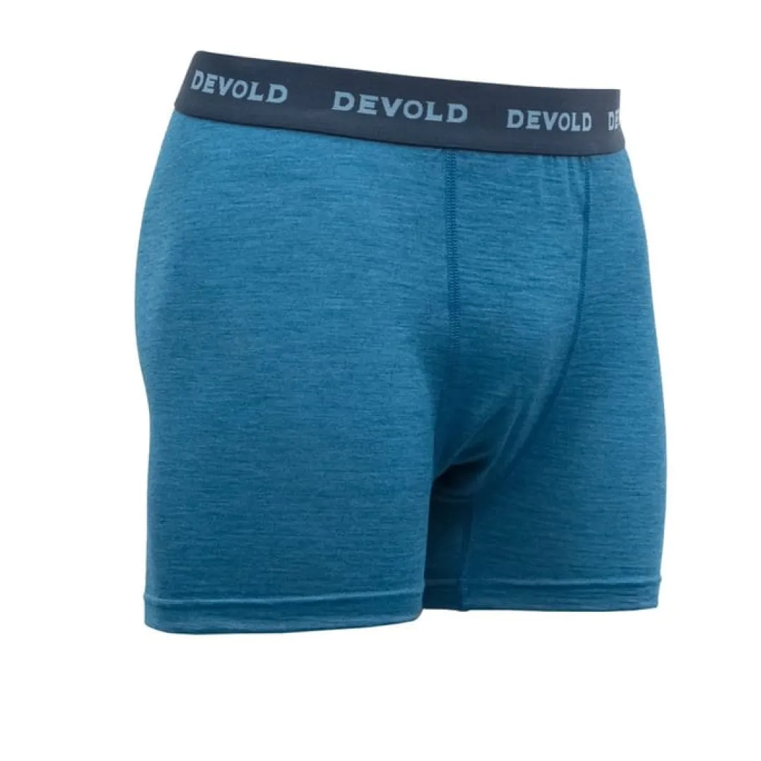 Devold Men's Breeze Boxer Blue Melange