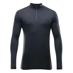 Devold Men's Breeze Half Zip Neck Black