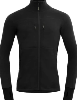 Devold Men's Egga Grid Merino Jacket Caviar