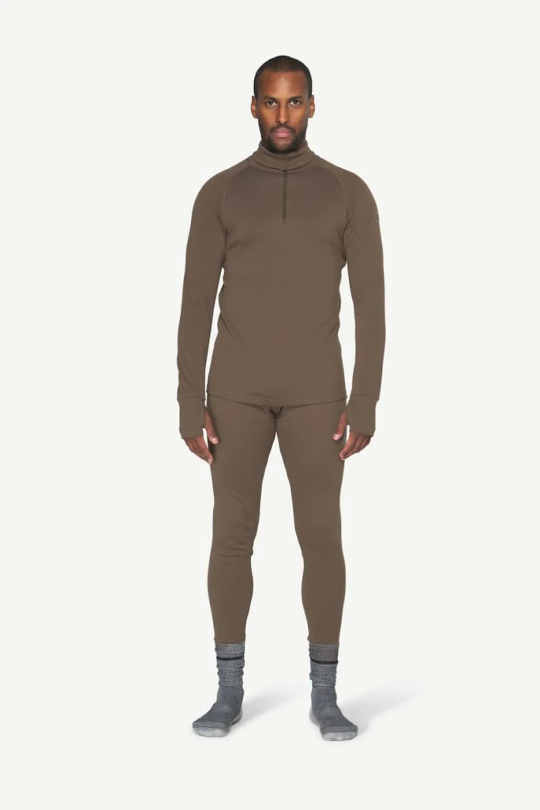 Devold Men's Expedition Zip Neck Tarmac