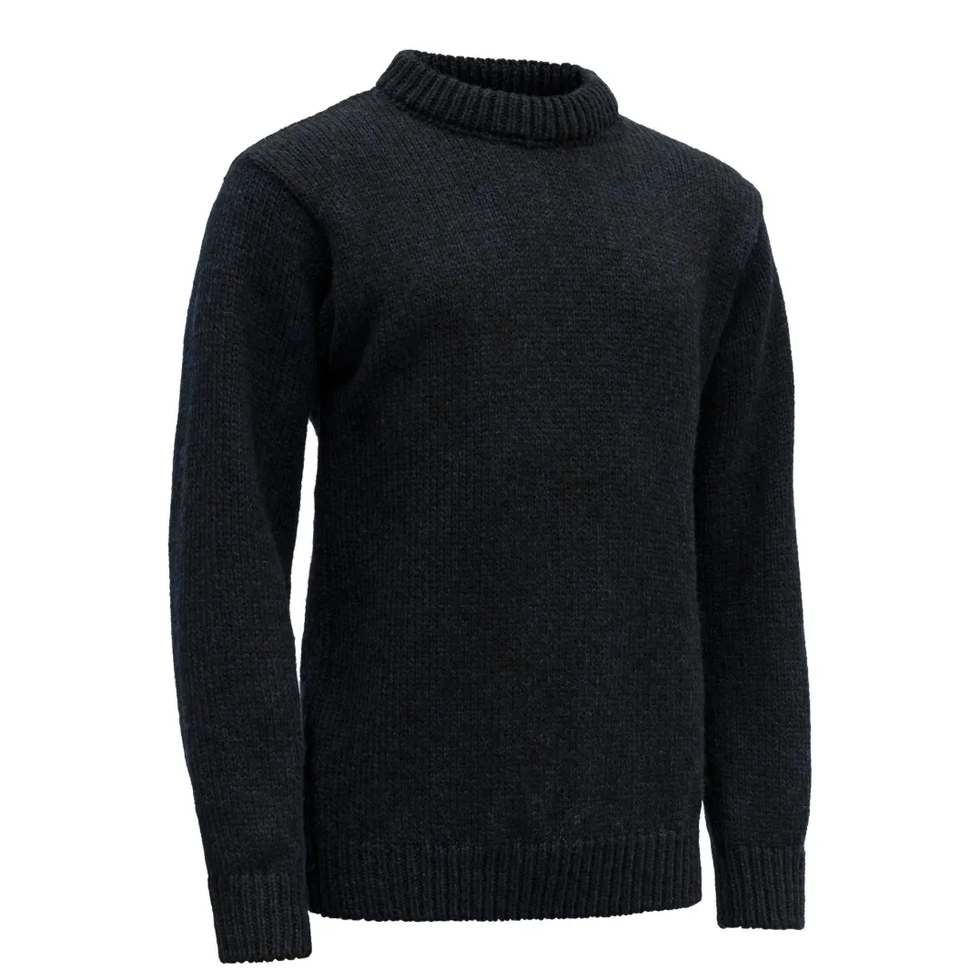 Devold Men's Nansen Sweater Crew Neck Navy