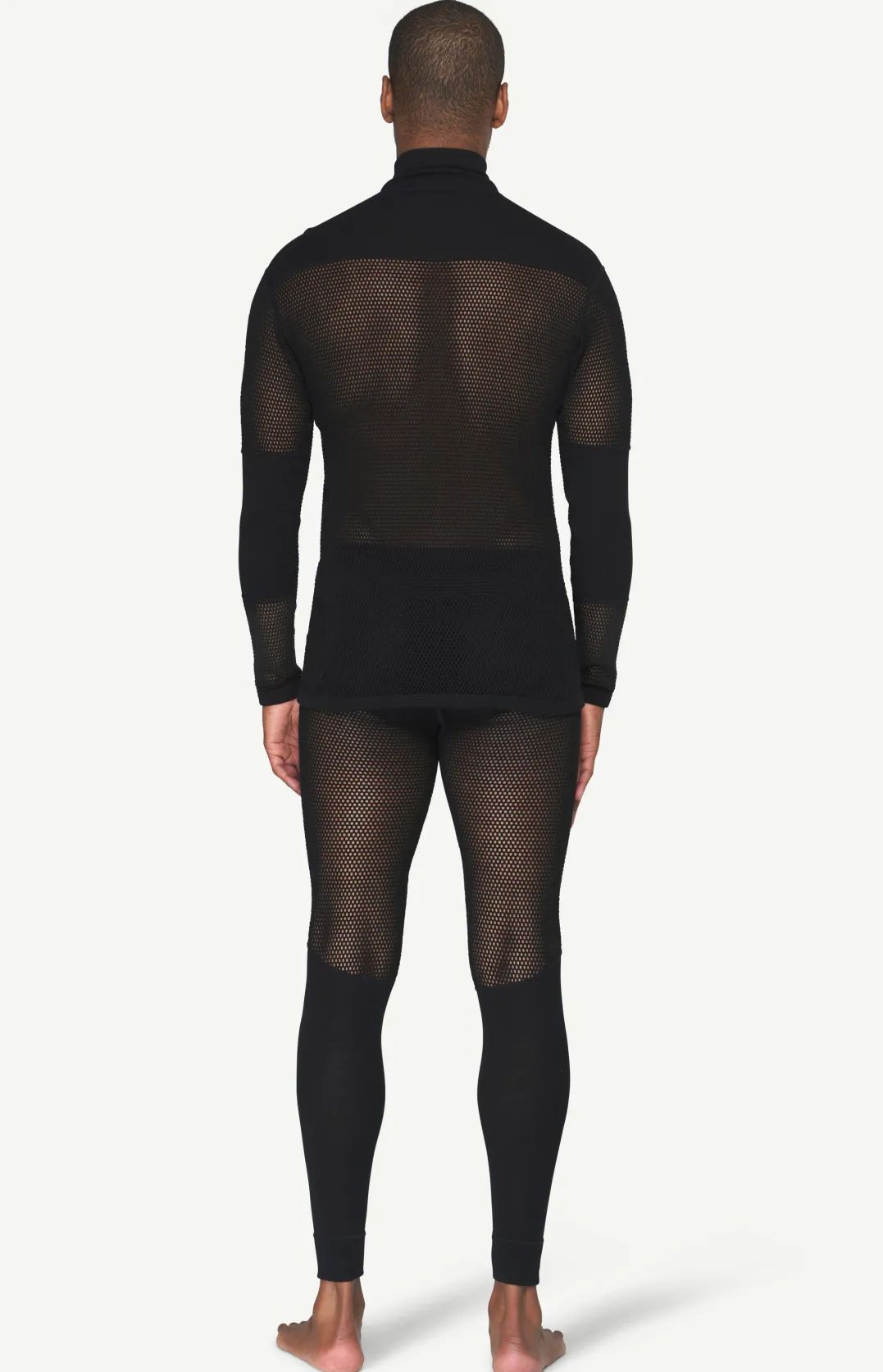 Devold Men's Wool Mesh Pro Zip Neck Black