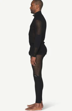 Devold Men's Wool Mesh Pro Zip Neck Black