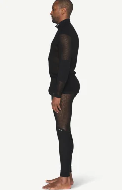 Devold Men's Wool Mesh Pro Zip Neck Black