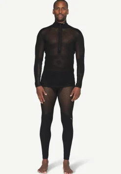 Devold Men's Wool Mesh Pro Zip Neck Black