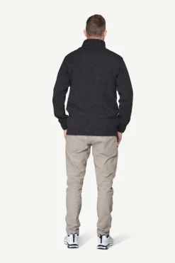 Devold Nansen Legacy High Neck Anthracite/offwhite