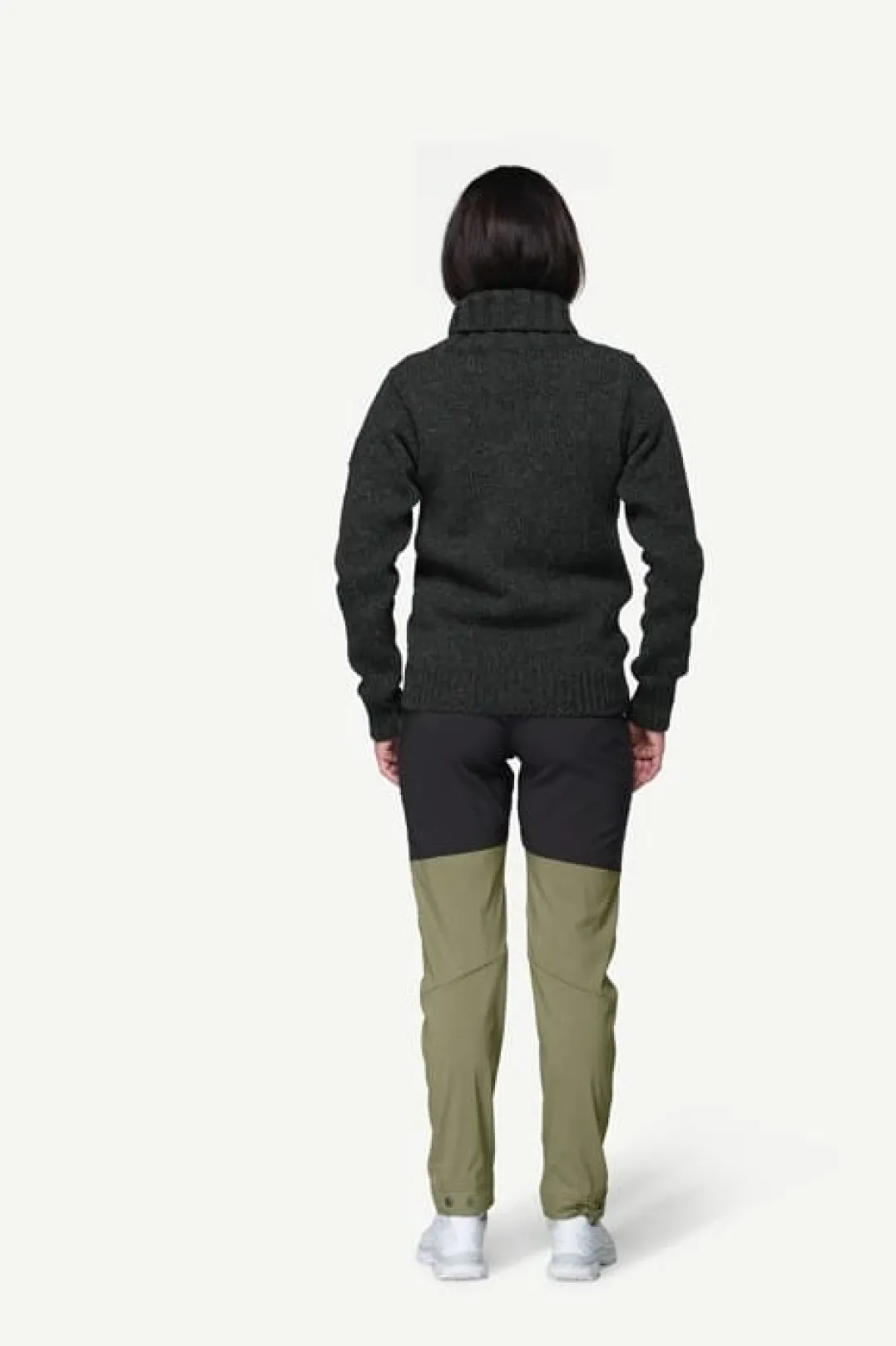 Devold Nansen Legacy High Neck Anthracite/offwhite