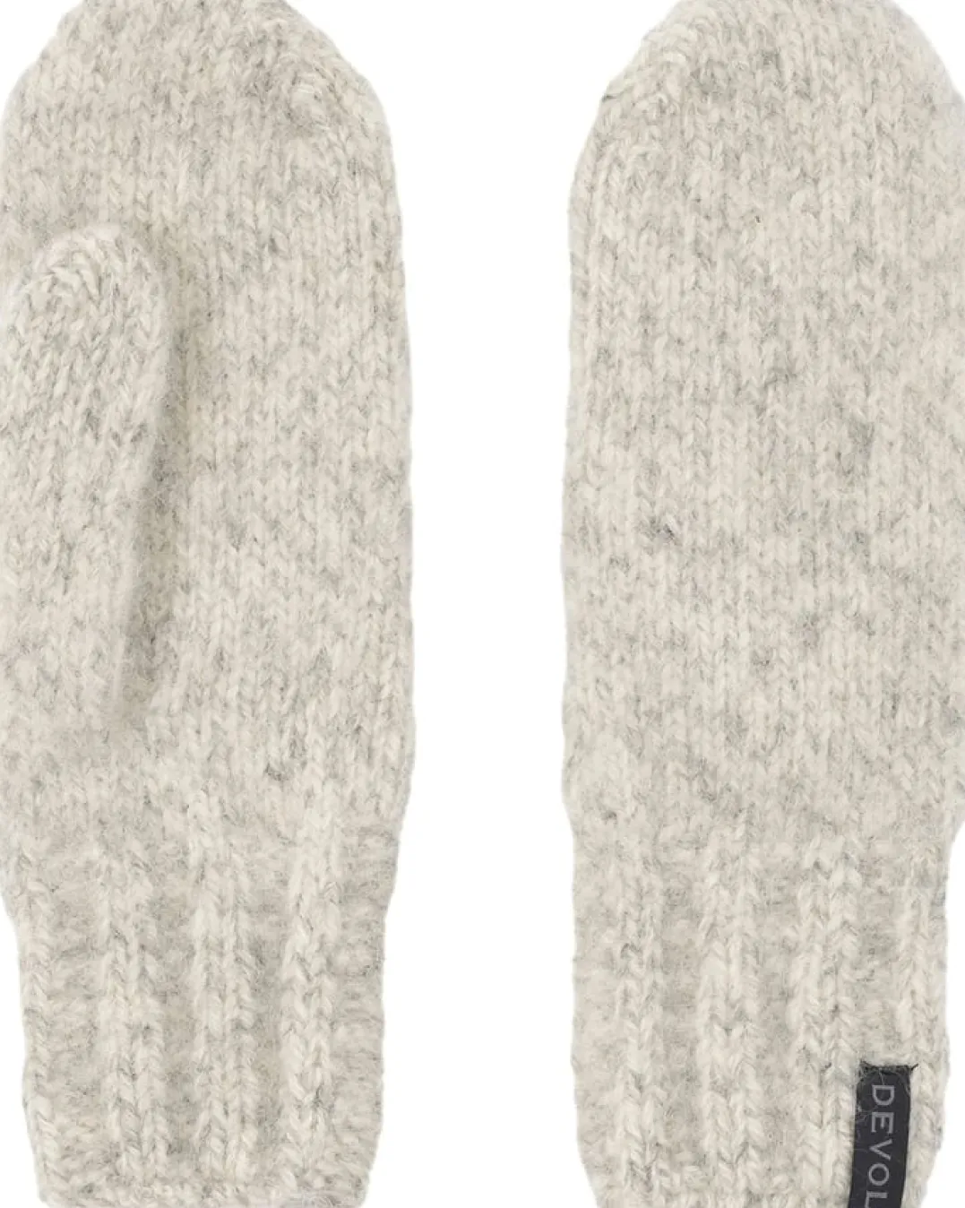 Devold Nansen Wool Mitten Grey Melange