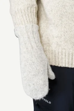 Devold Nansen Wool Mitten Grey Melange