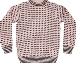Devold Original Islender Wool Sweater Chalk Pink/Anthracite