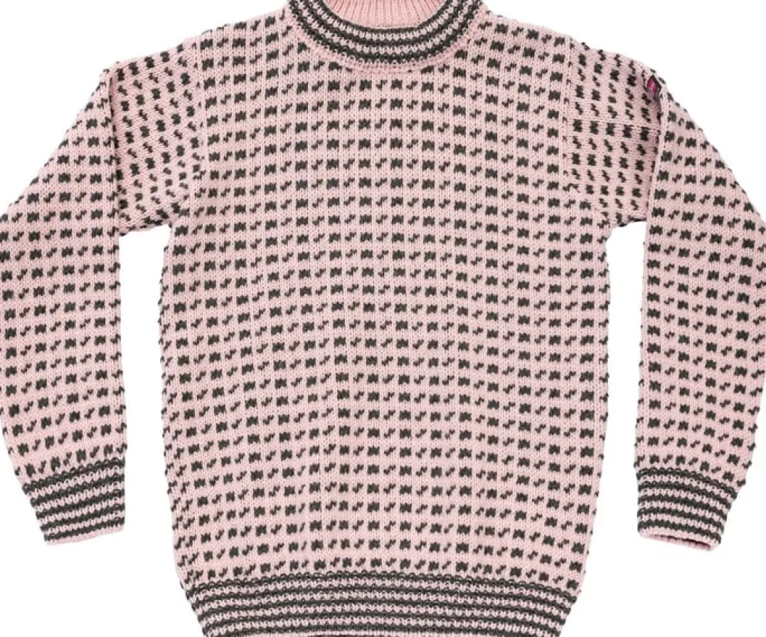Devold Original Islender Wool Sweater Chalk Pink/Anthracite