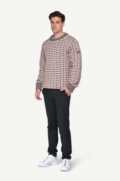 Devold Original Islender Wool Sweater Chalk Pink/Anthracite