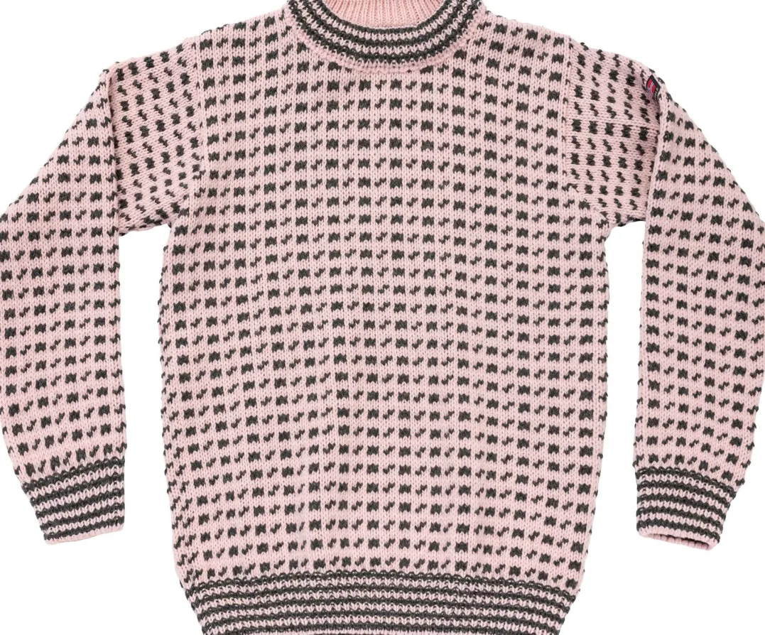 Devold Original Islender Wool Sweater Chalk Pink/Anthracite