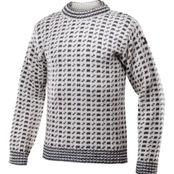 Devold Original Islender Wool Sweater Offwhite/Anthracite