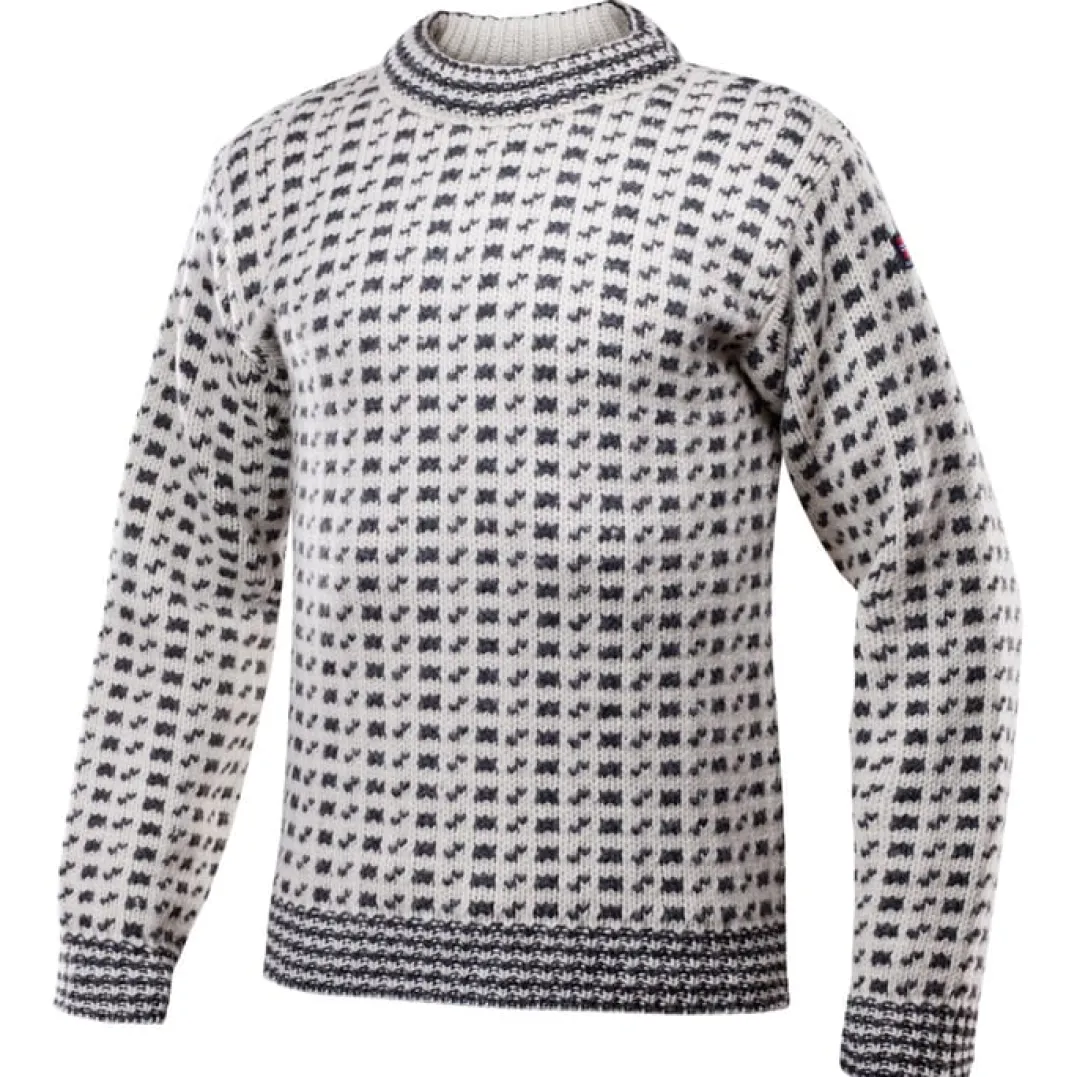 Devold Original Islender Wool Sweater Offwhite/Anthracite