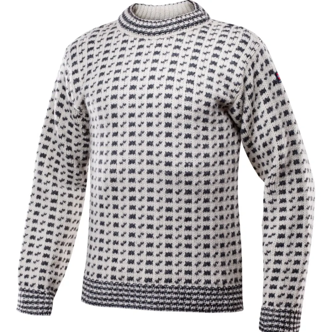 Devold Original Islender Wool Sweater Offwhite/Anthracite