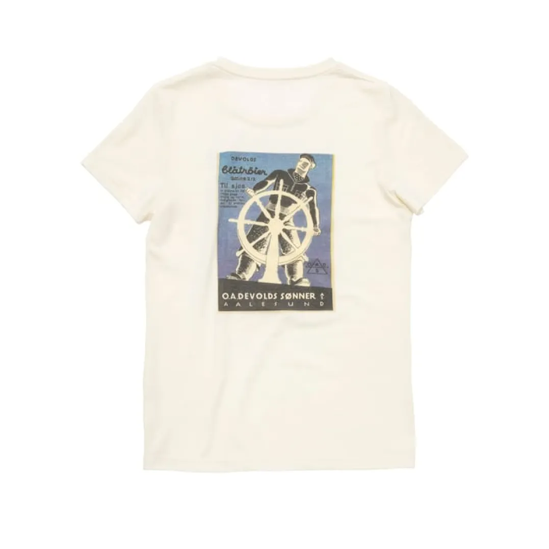 Devold Premium "Sailor" Tee Wmn White