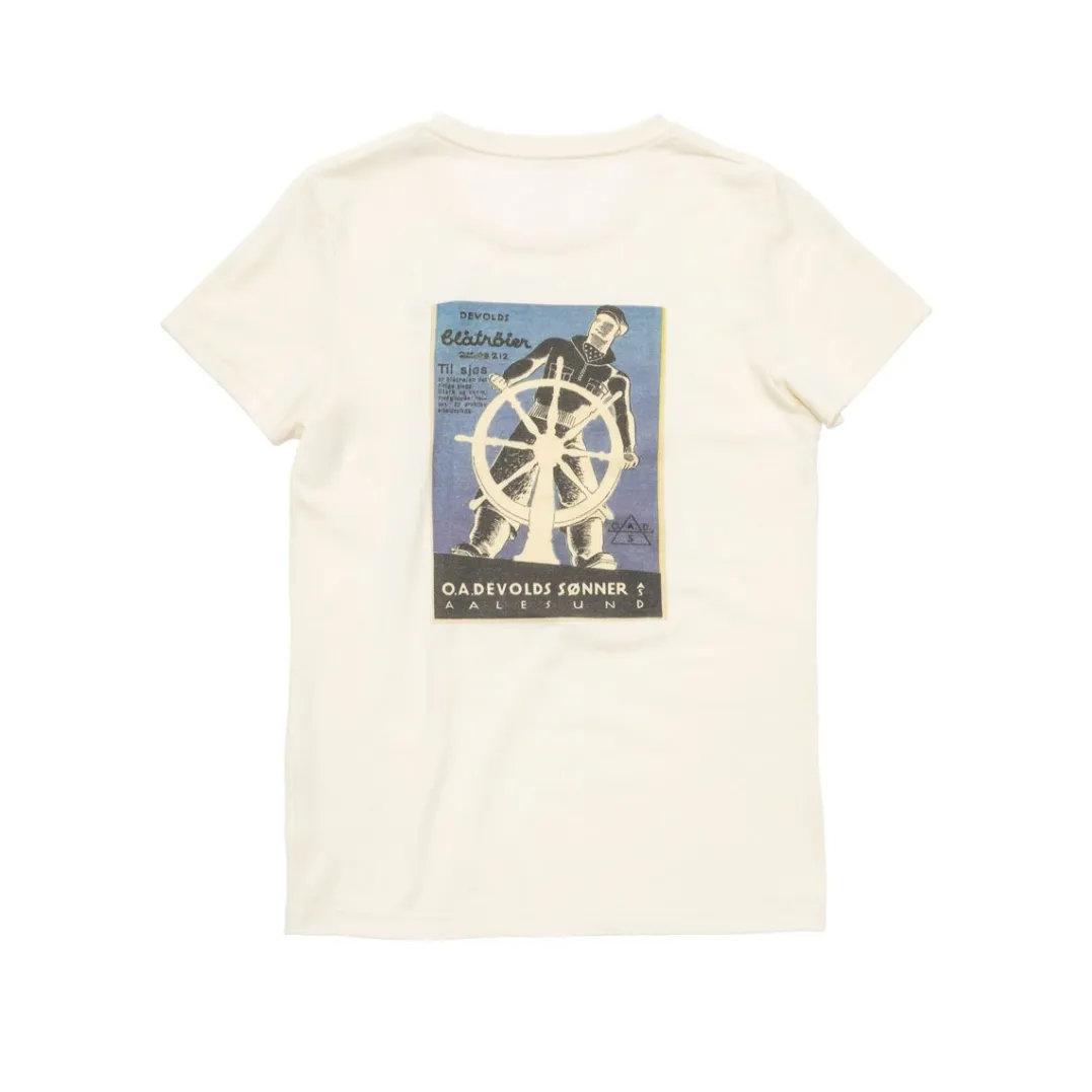 Devold Premium "Sailor" Tee Wmn White