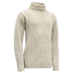 Devold Unisex Nansen Wool High Neck Grey Melange