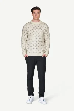 Devold Unisex Sørisen Wool Sweater Raw White
