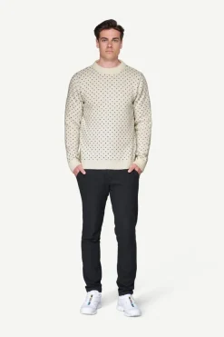Devold Unisex Sørisen Wool Sweater Raw White